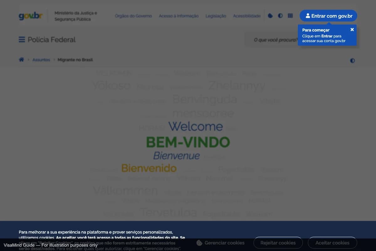 First page of Residence Renewal form